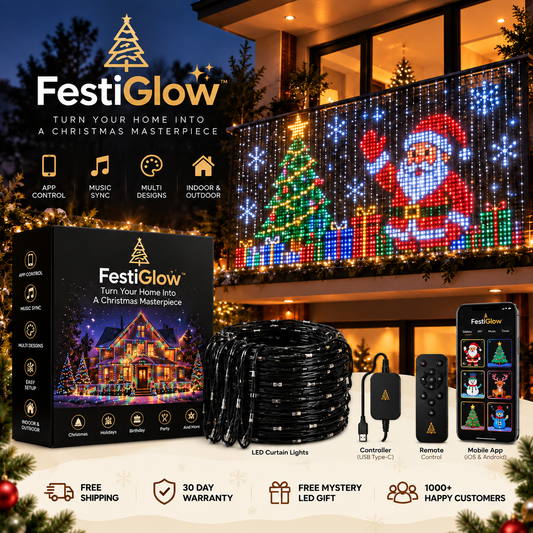 FestiGlow Smart Animated Christmas Lights